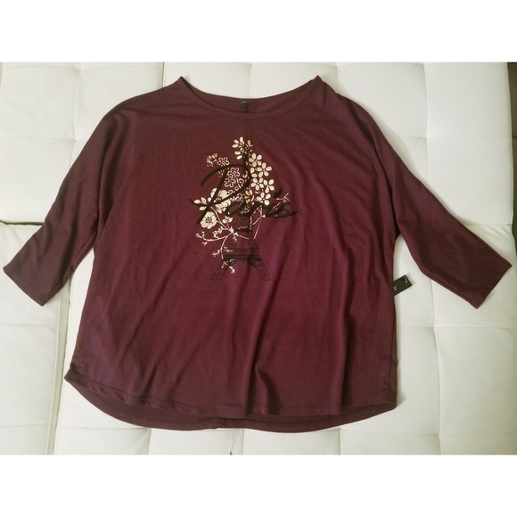 Womens plus top - Picture 2 of 9